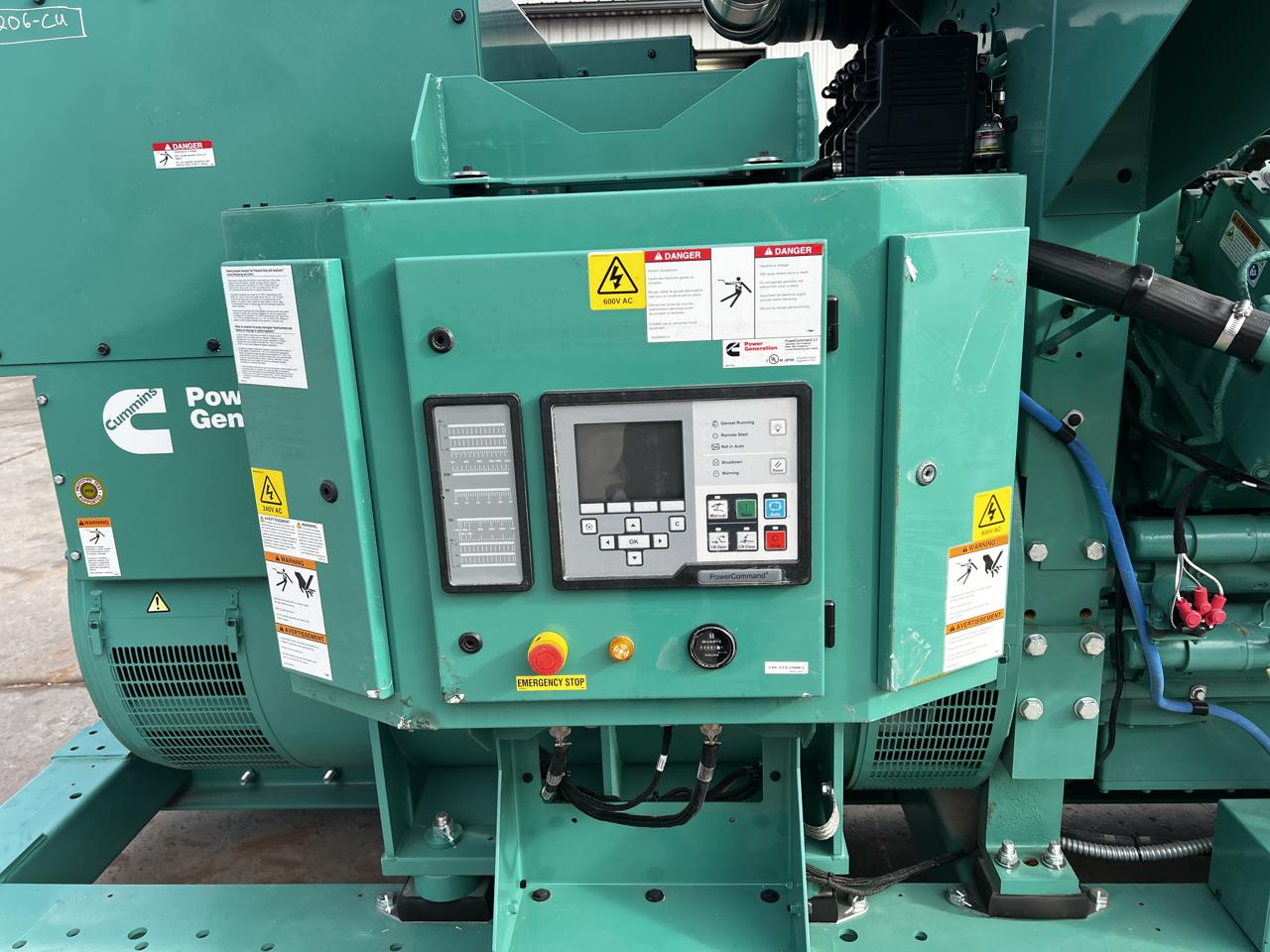 1500 kW Cummins/Onan Generator, New Surplus, QSK50 Liter Cummins Engine, Year - 2022, 5 Hours, US EPA Tier 4 Including DPF Muffler and Def Tank and Controller - Image 21