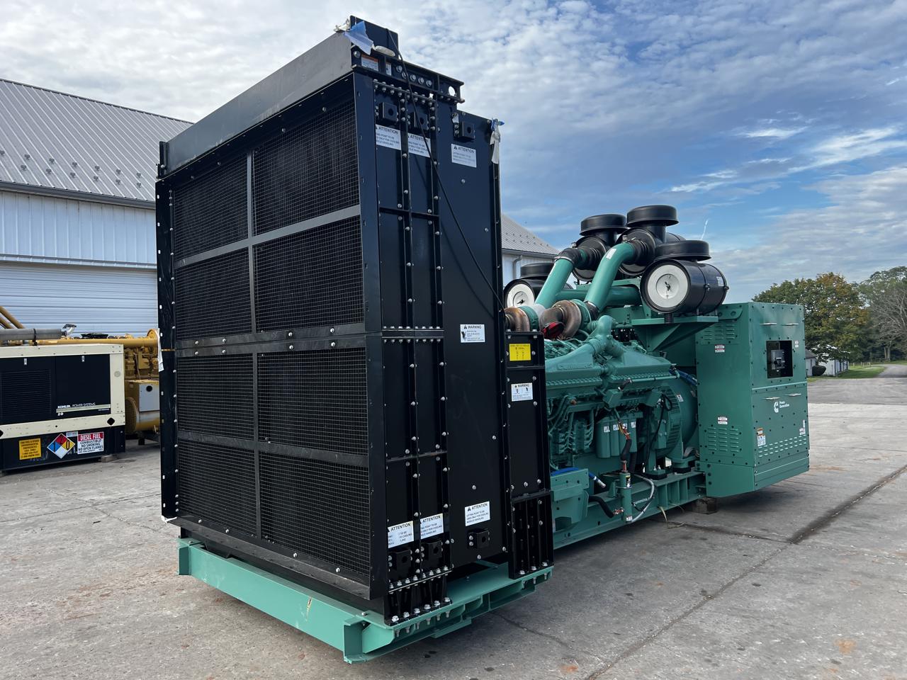 1500 kW Cummins/Onan Generator, New Surplus, QSK50 Liter Cummins Engine, Year - 2022, 5 Hours, US EPA Tier 4 Including DPF Muffler and Def Tank and Controller - Image 6