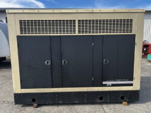 _275 kW Kohler Generator, with Enclosure 9.0 Liter John Deere Engine, Year - 2009, 1402 Hours, Pre Emission Engine