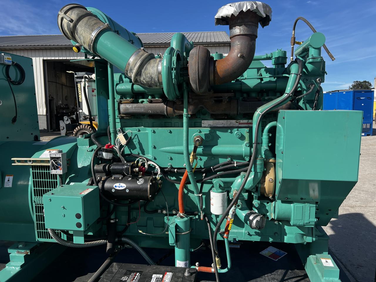 _400 kW Cummins Gen Set, with Remote Electric Radiator, KTA19 600 HP Engine, Year - 2006, 579 Hours - Image 7