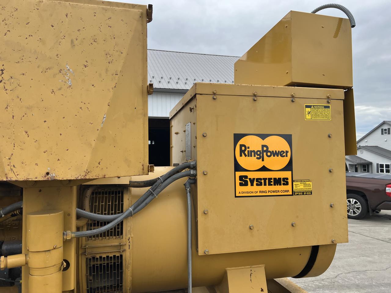 _500 kW 3412 CAT GenSet, Open Skid, 920 Hours, with Base Fuel Tank - Image 12