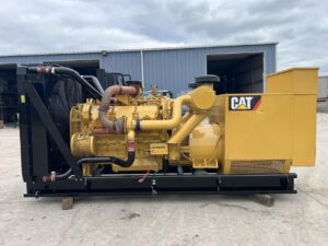 _800 kW C27 CAT Gen Set, Open Skid, Year - 2008, US EPA Tier 2 Pre Emission Engine