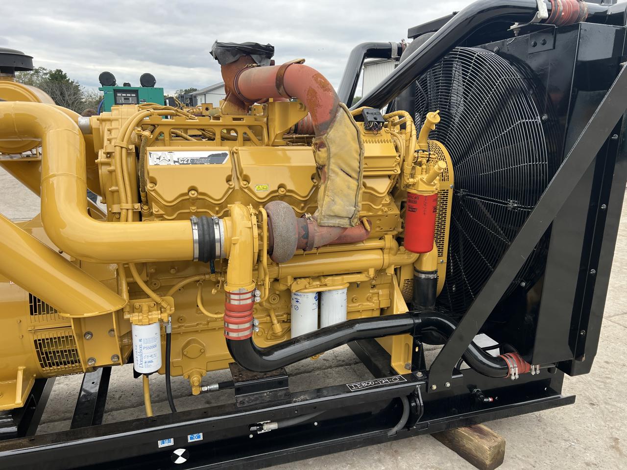 _800 kW C27 CAT Gen Set, Open Skid, Year - 2008, US EPA Tier 2 Pre Emission Engine - Image 11