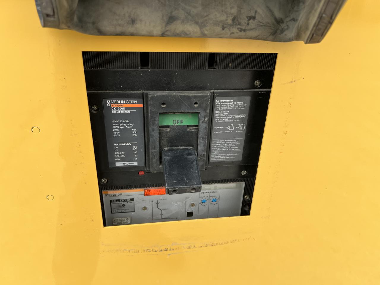 _800 kW C27 CAT Gen Set, Open Skid, Year - 2008, US EPA Tier 2 Pre Emission Engine - Image 15