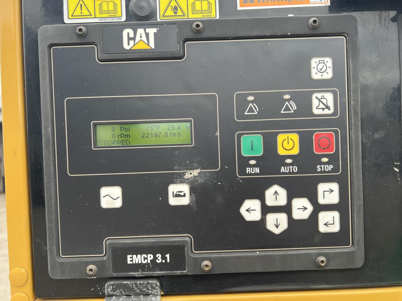 _800 kW C27 CAT Gen Set, Open Skid, Year - 2008, US EPA Tier 2 Pre Emission Engine - Image 20