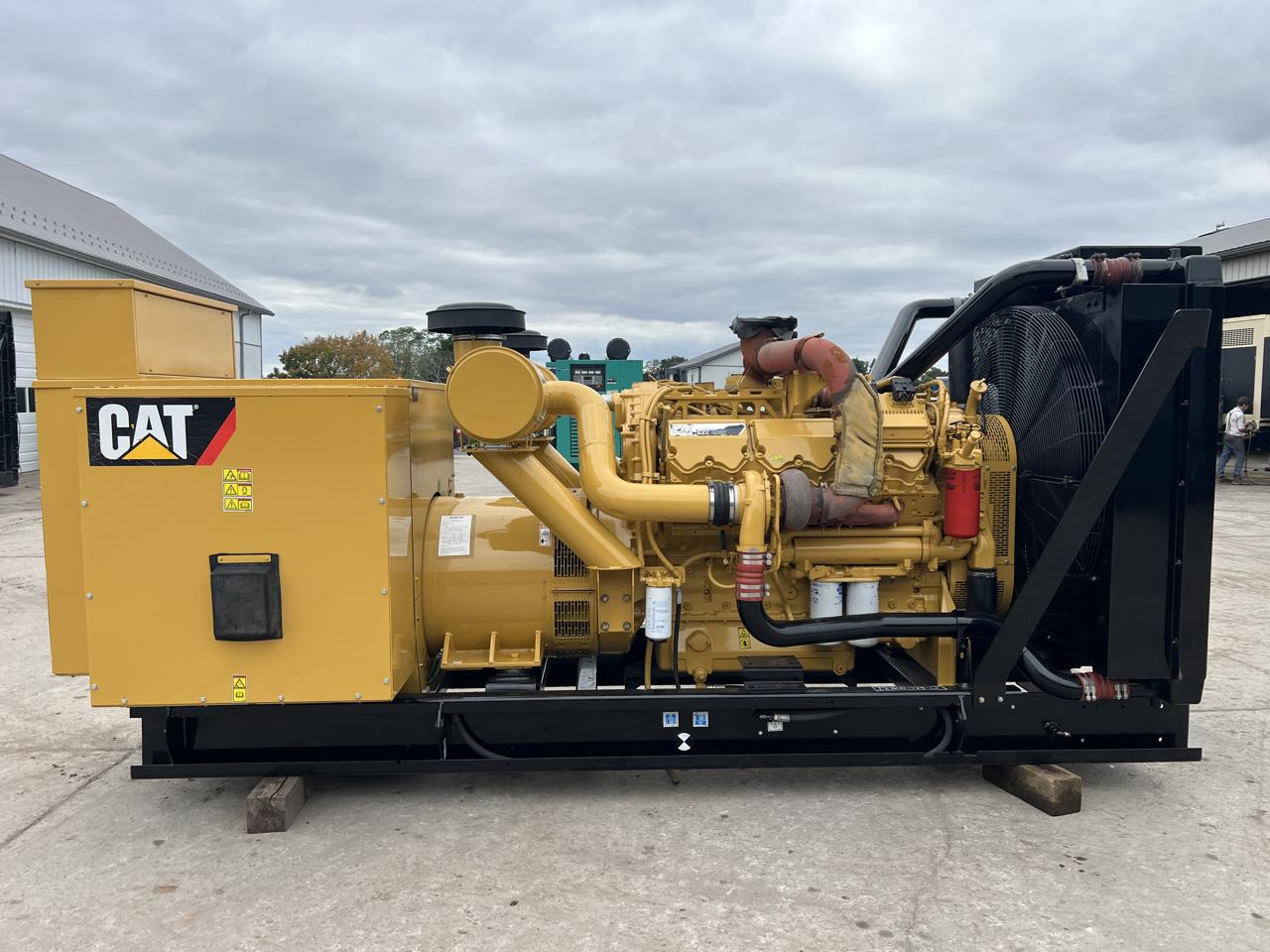 _800 kW C27 CAT Gen Set, Open Skid, Year - 2008, US EPA Tier 2 Pre Emission Engine - Image 5