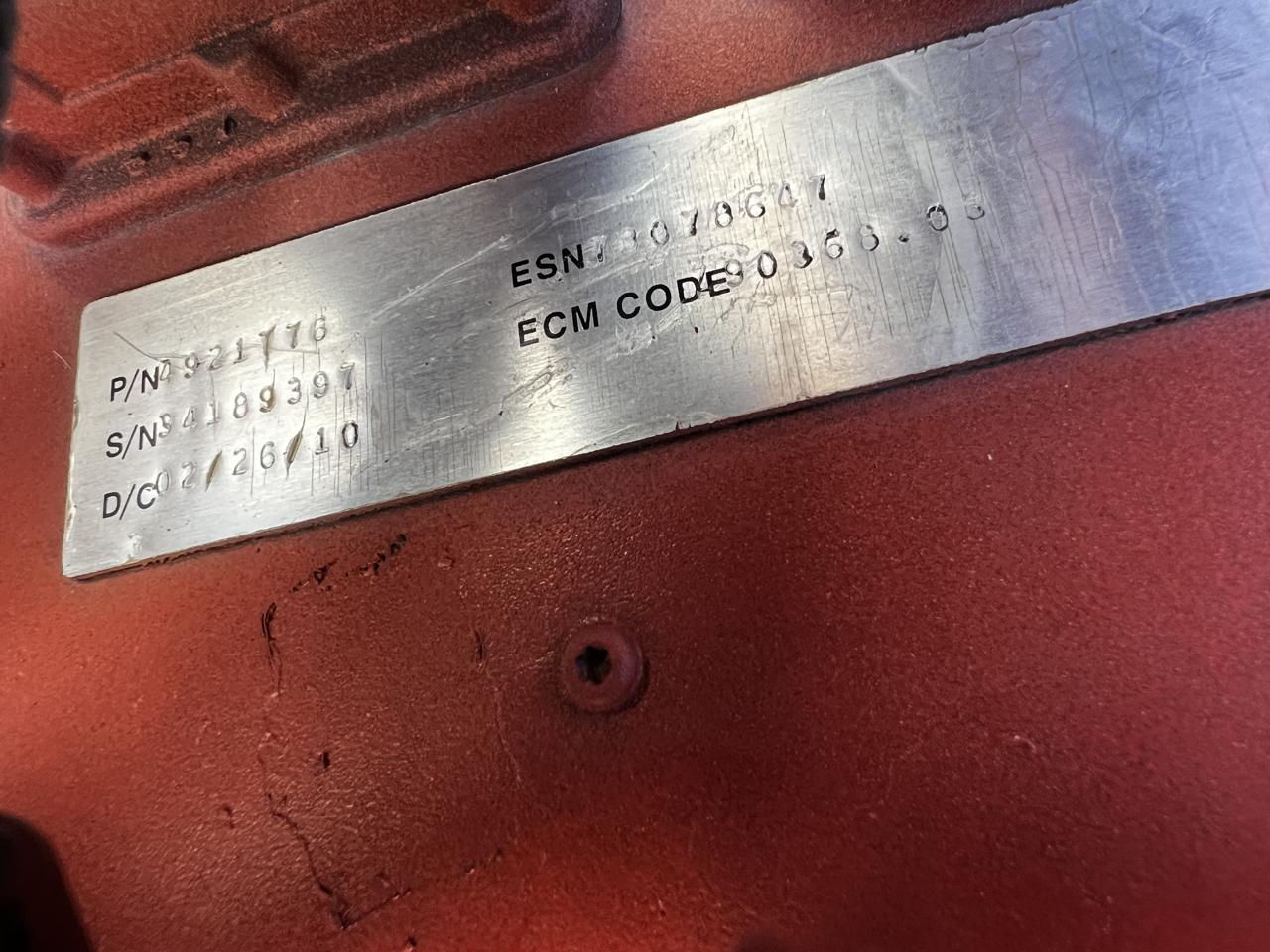 QSB6.7 Cummins Power Unit with Enclosure and PTO Drive, Year - 2010, US EPA Tier 3 Pre Emission Engine - Image 11