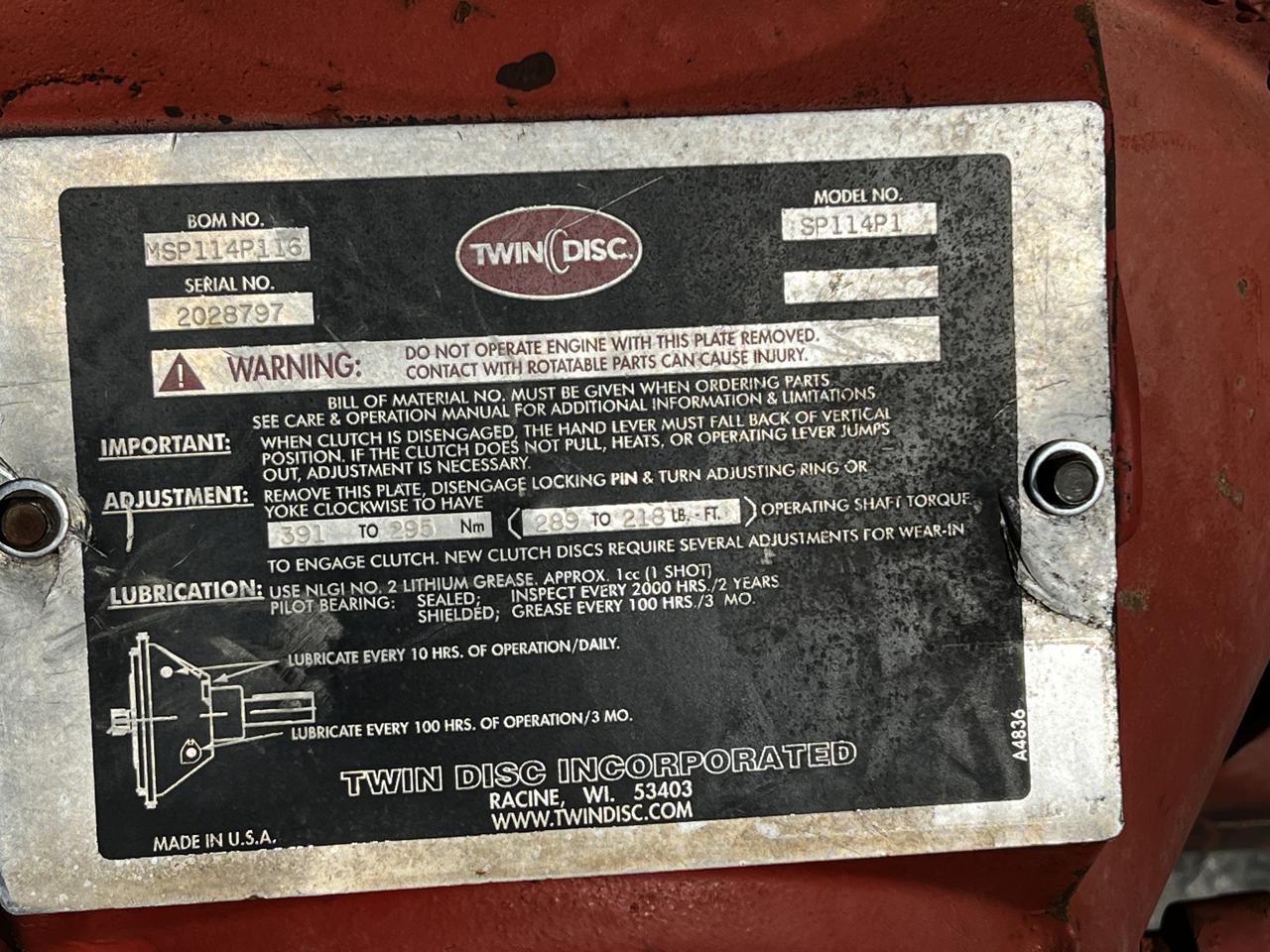 QSB6.7 Cummins Power Unit with Enclosure and PTO Drive, Year - 2010, US EPA Tier 3 Pre Emission Engine - Image 5