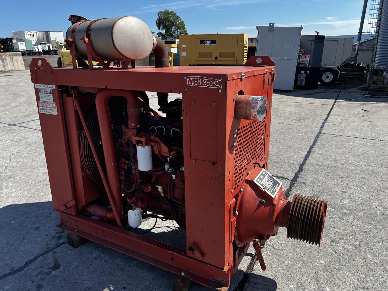 QSB6.7 Cummins Power Unit with Enclosure and PTO Drive, Year - 2010, US EPA Tier 3 Pre Emission Engine - Image 6