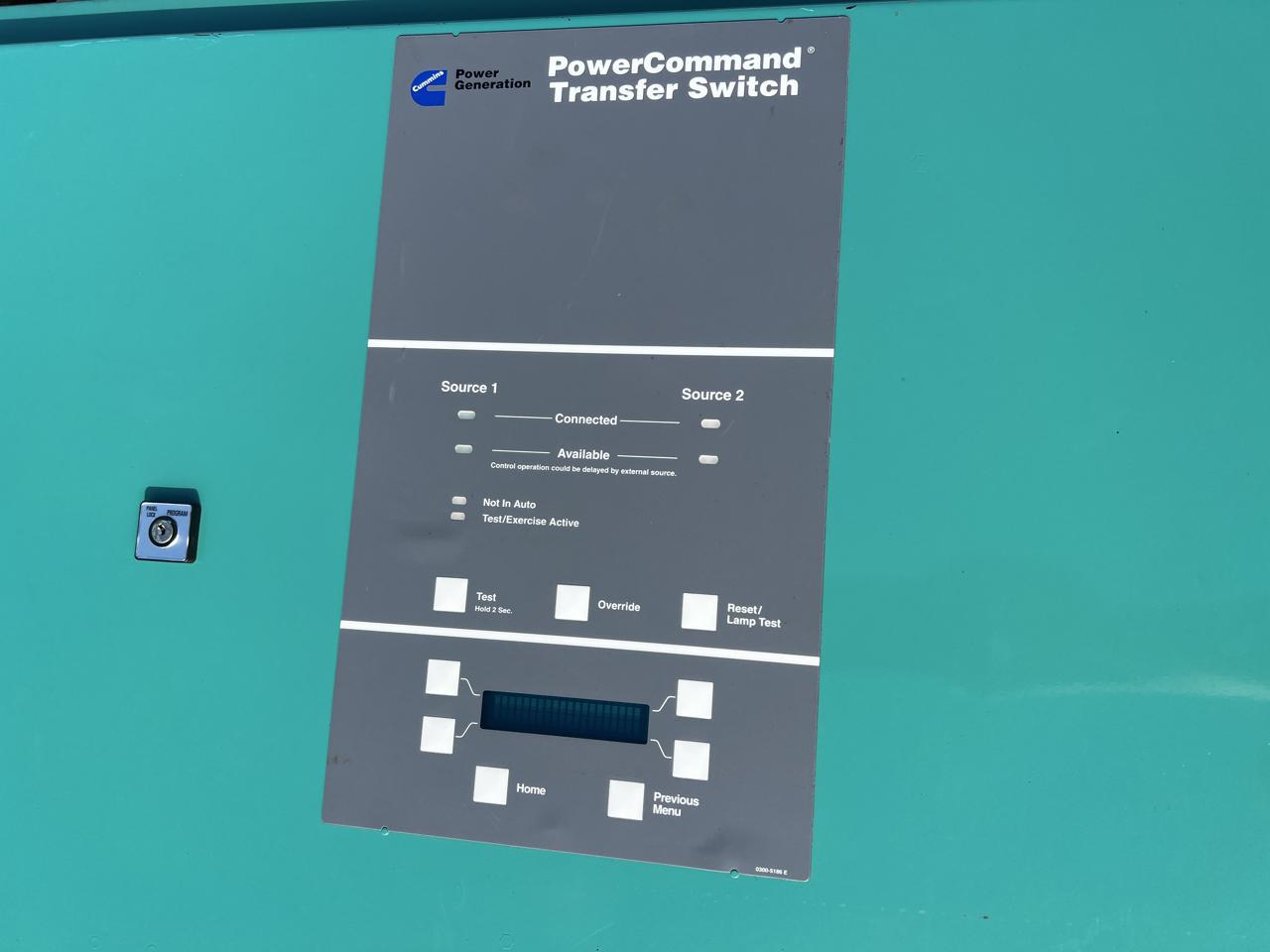 800 Amp Cummins/Onan Automatic Transfer Switch with Isolation By Pass. Nema 1 Enclosure - Image 5