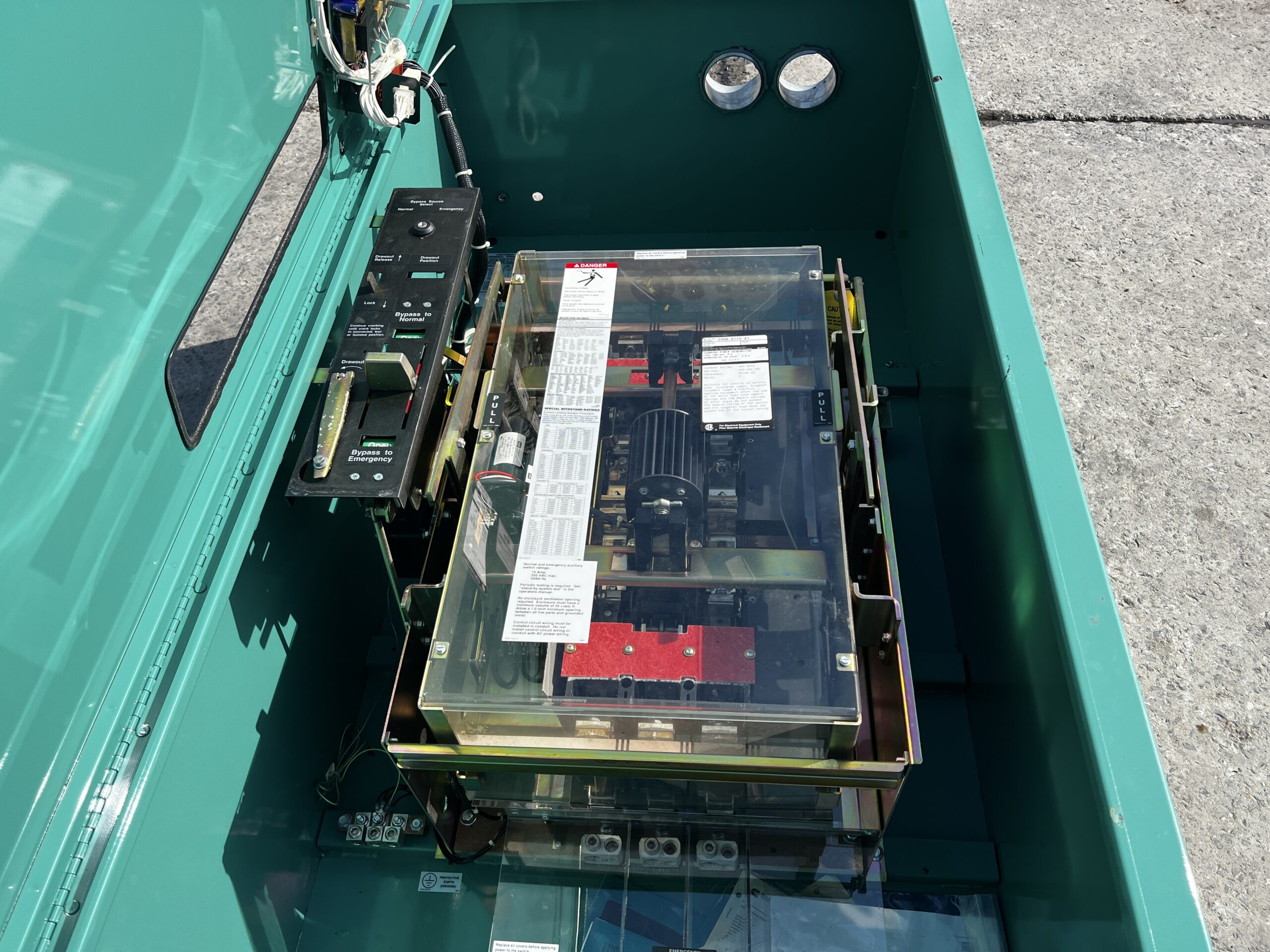 400 Amp Cummins/Onan Automatic Transfer Switch with Isolation By Pass, Nema 1 Enclosure - Image 9